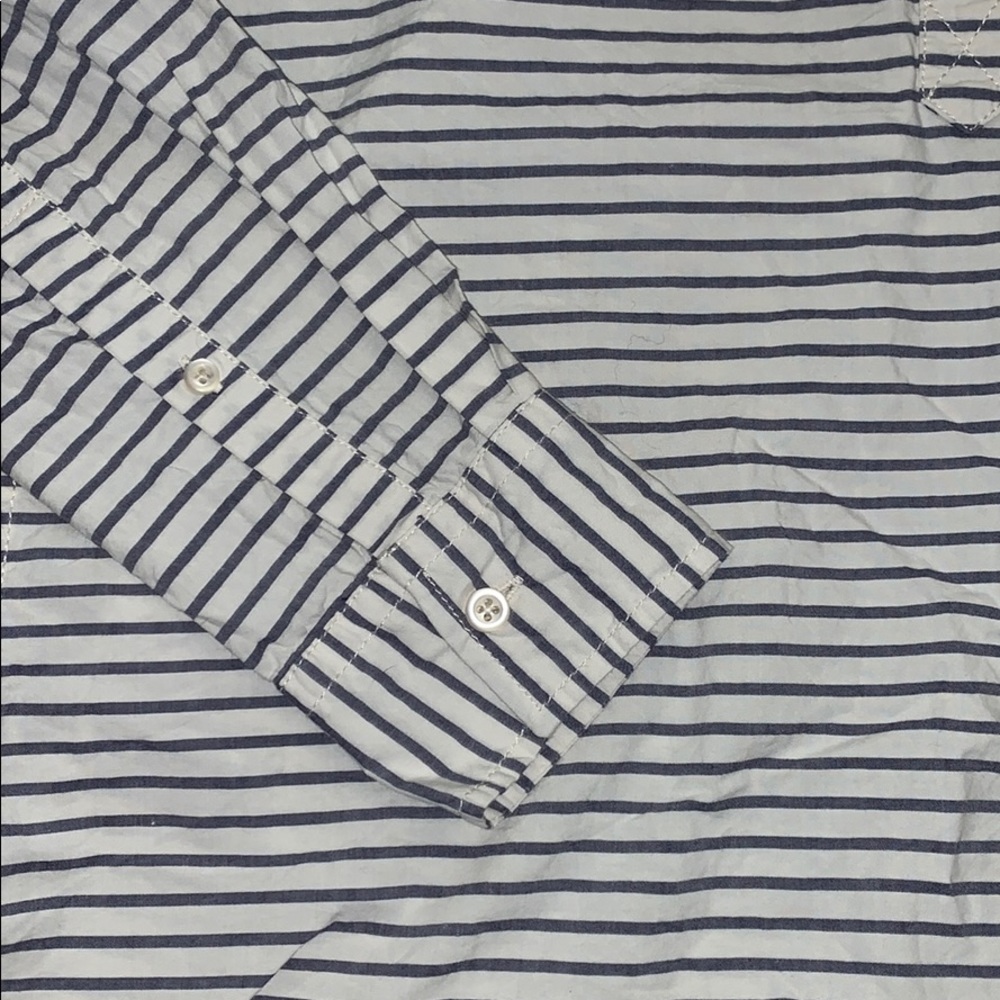 Striped Button-Down // Francesca’s // Small - image 3